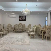 مبل استیل چوب راش ۹ نفره با نهارخوری ۱۰ نفره