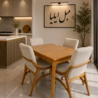 میزناهارخوری لوتوس،ناهارخوری مینیمال راش،قیمتواقعی