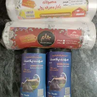 فروش عمده کیسه فریزر، سفره یکبار مصرف و کیسه زباله