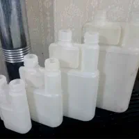 بطری پلی اتیلن ۲ درب پیمانه دار