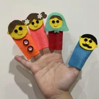 عروسک های انگشتی خانواده