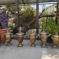 ۱۰۰ عدد سماور روس وقدیمی