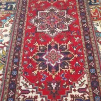 فرش کناره دستبافت هریس تاجری
