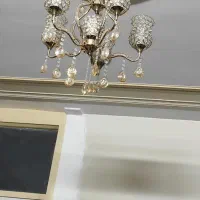 چهار عدد لوستر شیش شاخه در حد نو