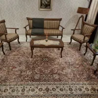 مبل ۷ نفره کلاسیک چوب راش