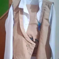 جلیقه و شلوار بچگانه بهمراه کفش و پاپیون