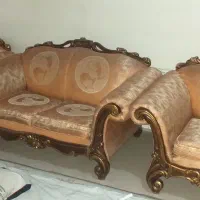 فروش مبل ۴ نفره راحتی با میز جلو مبلی