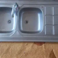 سینک دوقلو استیل اخوان