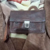 کیف دستی چرم (جا مدارکی)