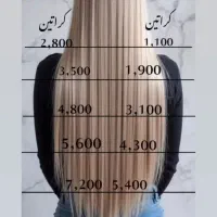 خدمات آرایشی پیرایش اصلاح کوتاهی رنگ مش کراتینه