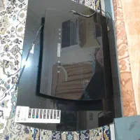 گاز صفحه ای شیشه ای دوعدد هود لمسی