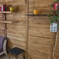 پارتیشن و دیوارپوش چوبی