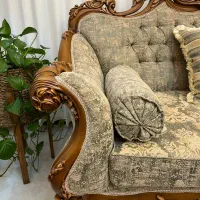 سرویس مبلمان استیل به همراه سرویس نهارخوری