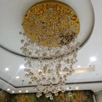 دو عدد لوستر کنترلی
