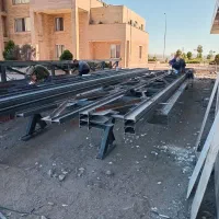 جوشکاری اجرای اسکلت فلزی سقف سنگین سبک پیچ ومهره