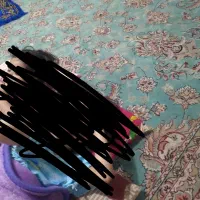 یک عدد فرش فیروزه ای افشان ۵۰۰ شانه