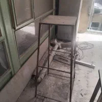 چار پایه  اهنی بزرگ