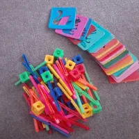 شابلون و چوب خط
