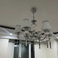 لوستر ۶ شاخه شاخه برنج