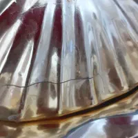 جاشکلاتی درش یه ترک ریز داره