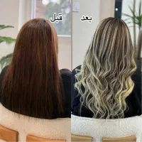 اکستنشن موی طبیعی