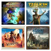 بازی فکری اورجینالTzolkinوwesternو game of thrones