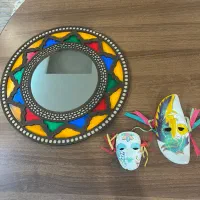 آیینه ی سنتی به همراه دکوری