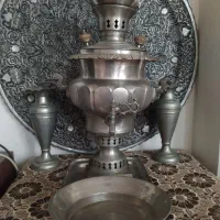 سرویس سماور آنتیک عتیقه کار بروجرد