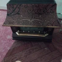بخاری طرح شومینه در حد نو