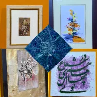 تابلوهای تک، هنر دست.(ارسال رایگان از مازندران)