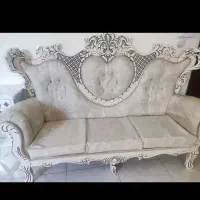 مبل هفت نفره و بوفه سه طبقه