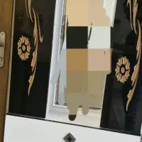 فروش جاکفشی MDF آینه دار منبت کاری