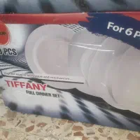 ظروف چینی تیفانی ۵۰پارچه نو