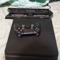 ps4 slim 500GB دو دسته همراه کول پد