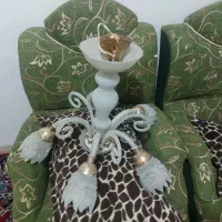 شش عدد لوستر سه تا هشت شاخه سه تا پنج شاخه