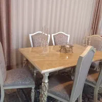 میزغذاخوری نو رنگ شده ۴و۶ نفره