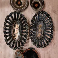 ظروف پذیرایی بسیار زیبا صنایع دستی