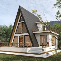 ساخت ویلا سوئیسی رو زمین