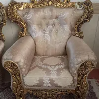 مبل ۹ نفره استیل طرح کلاسیک|مبلمان خانگی و میز عسلی|تهران, عبدالله‌آباد|دیوار
