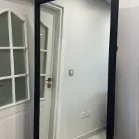 دوعددآینه قاب فلزی سنگین