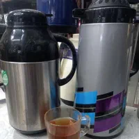 فلاکس چای ۲ لیتری داخل شیشه