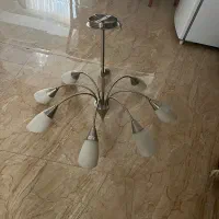 لوستر کروم(رنگ استیل) وارداتی