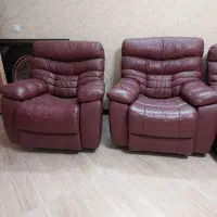 مبل تخت خواب شو چرم