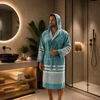 حوله تن‌پوش نخی بافت یزد