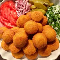 فلافل داغ خانگی با بهترین طعم