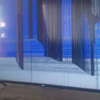 تلویزیون ۴۳ اینچ سام، نو، پنل شکسته