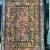 فرش رنگی طرح افشان