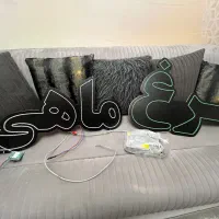 تابلو نئون مرغ و ماهی همراه ترانس