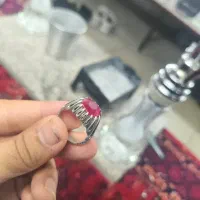 انگشتر فدیوم یاقوت سرخ