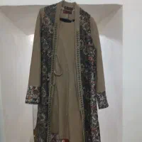 لباس وکفش زنانه وچادر عروس پارچه لمه